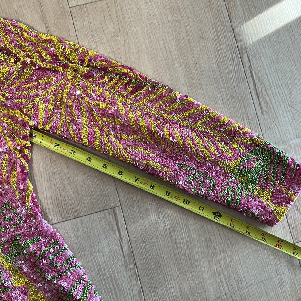Retrofete Nikki sequin-embellished mini dress, SIZE MEDIUM NEW - Picture 11 of 12